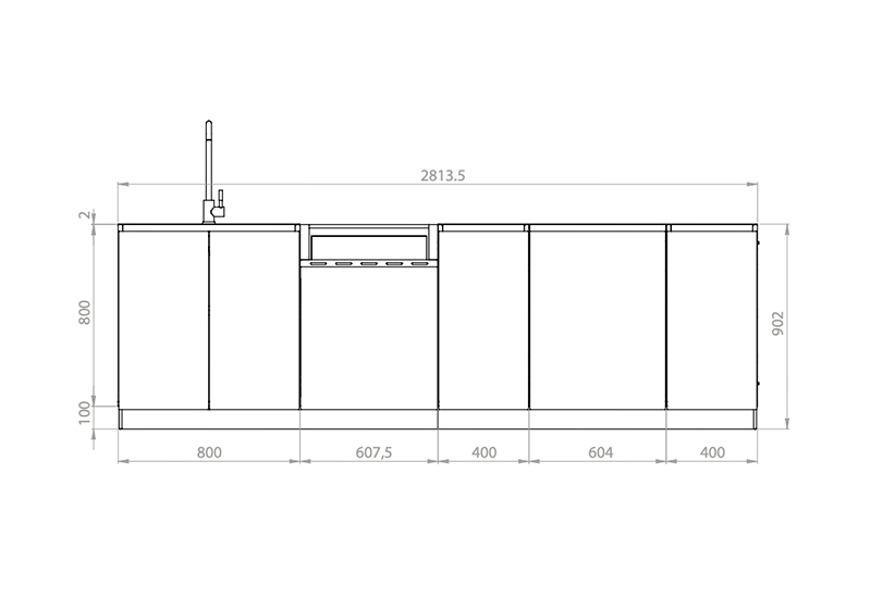 Roma 280 - Disegno tecnico