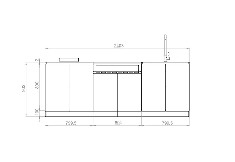Roma 240 - Disegno tecnico