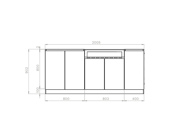 Roma 200 - Disegno tecnico