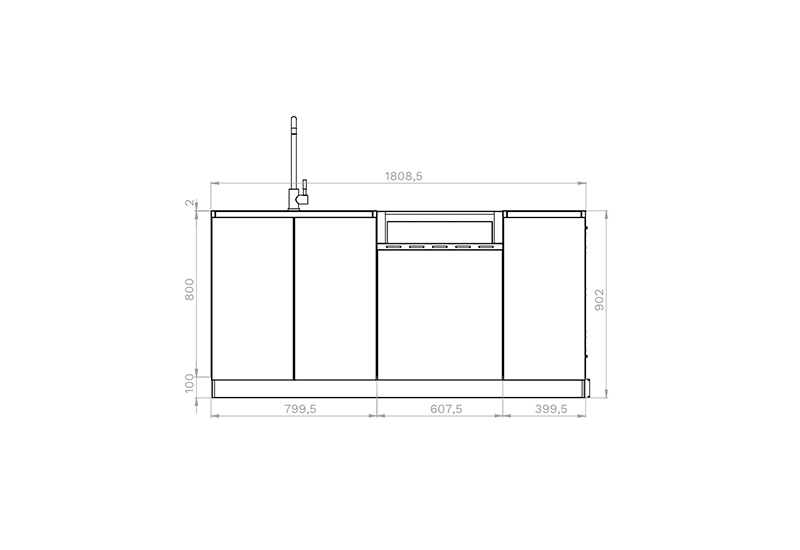 Roma 180 - Disegno tecnico